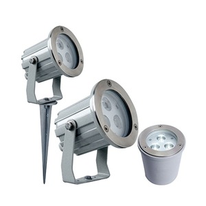 Robus LED Grond-Wand-Prikspot deze is voor 3 doeleinde bruikbaar met hulpstukken.
