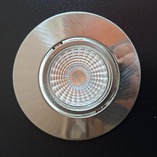 Robus Draco 6W Dim To Warm van 3000 tot 2000 Kelvin inbouw plafond-Geborsteld Aluminium Look